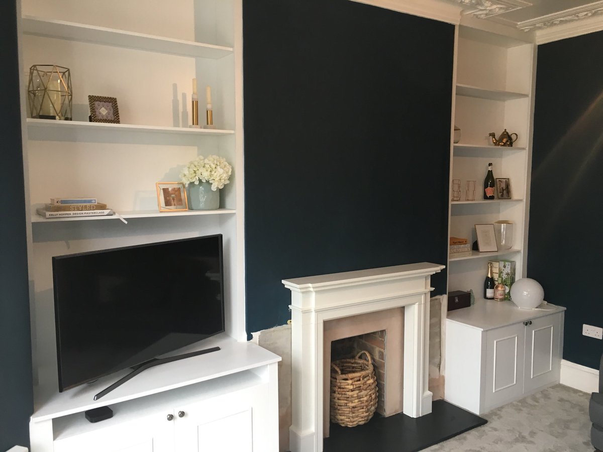 Coleman Edwards On Twitter 2 Fitted Alcove Units In The Lounge