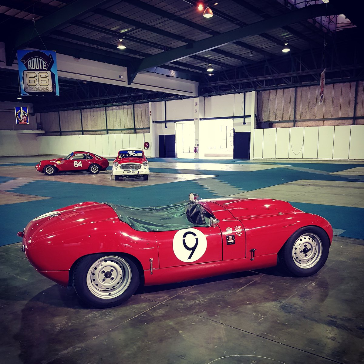 South African specials (and a Nash Metropolitan) setting up for the #randeastershow. Protea Triumph  and GSM Flamingo.
.
.
. .
.
#classiccarafrica #classiccarza #racingcar #historicracing