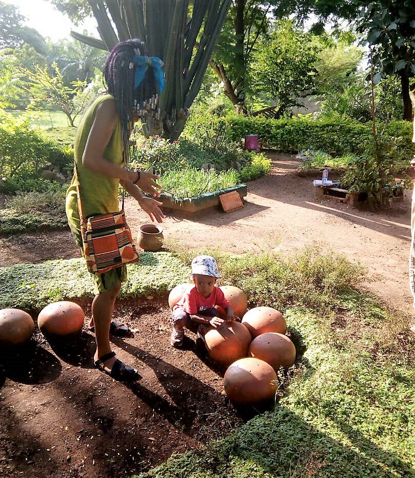 formmofra's tweet photo. Great to see kid #playspaces in #Ghana &amp; #India inspired by indigenous form-making #heritage - playful clay pots are part of the #landscape of (R. image credit) #MmofraPlace &amp; (L. image credit) Project Chaak. #Urban95 #localmaterials https://t.co/ID6EHGrlBw