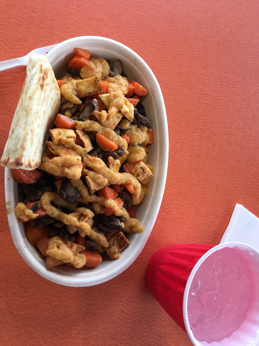 rustysatellite's tweet image. What you get at a health food spot - power bowl. @HeuserHealth