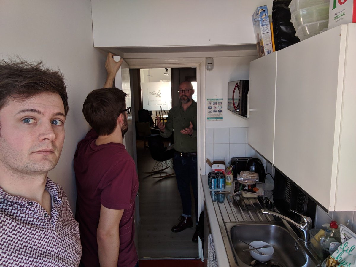JimBobsMusic's tweet photo. Serious discussions between Jim and Chris Price from The Unthanks about musical direction, how much milk to have in tea and when is appropriate to crack open the first can....

Listen to JimBob's Music Massacre now - https://t.co/6UaLRxkrRc https://t.co/iZDXkjsb6N