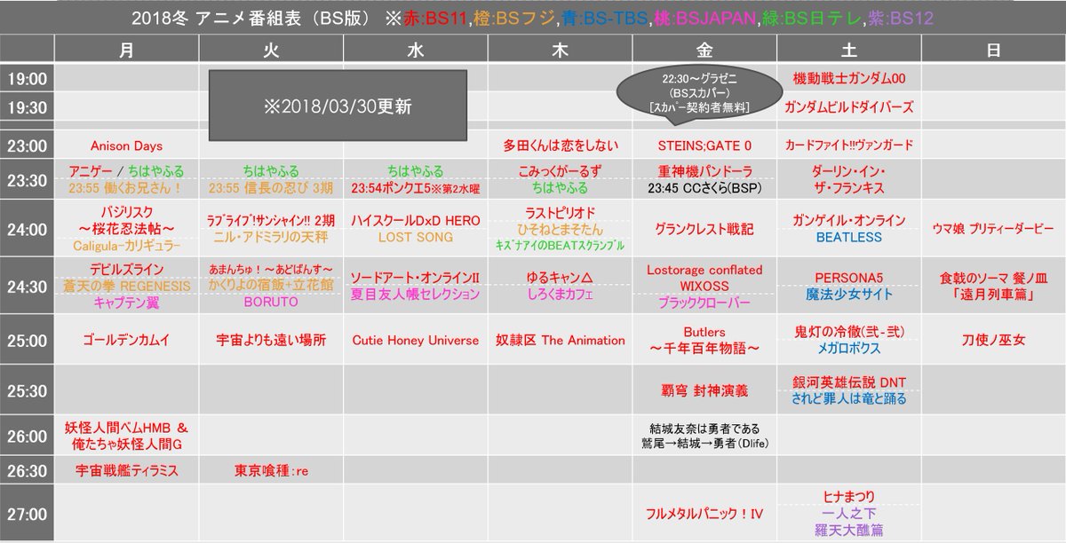 Bs 日テレ 番組 表