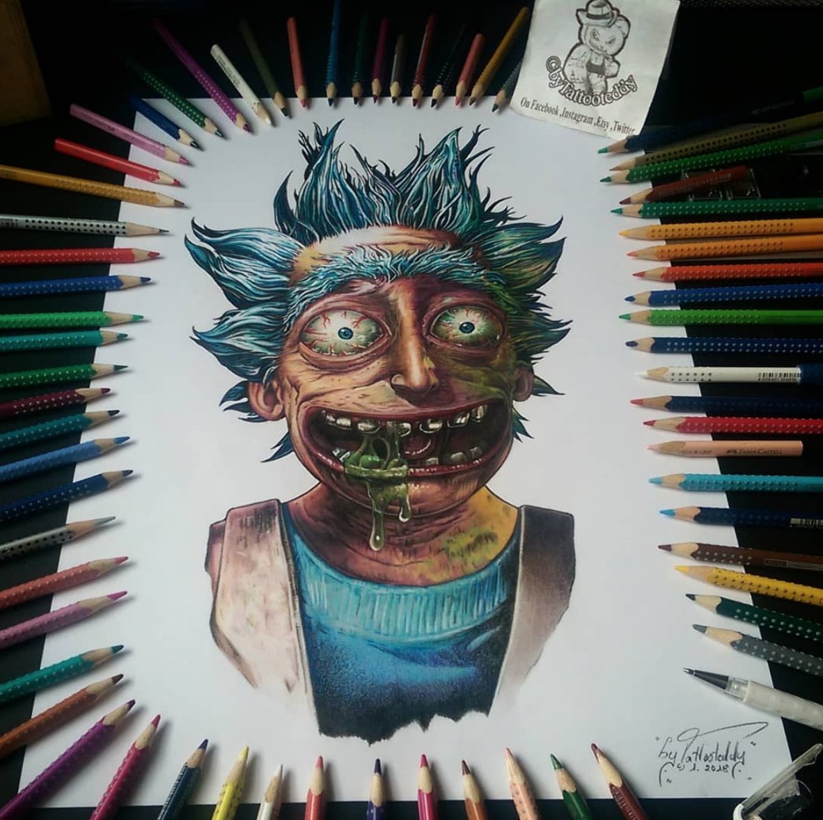 Rick and Morty on X: #fanartfriday H/T:    / X