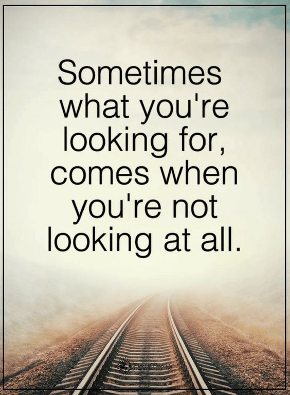 We put a lot of stress on ourselves by constantly looking for something. Help relieve the stress and let life happen naturally for a moment and then what you're looking for might find you. If you celebrate it have a happy Easter, if not enjoy your weekend!
