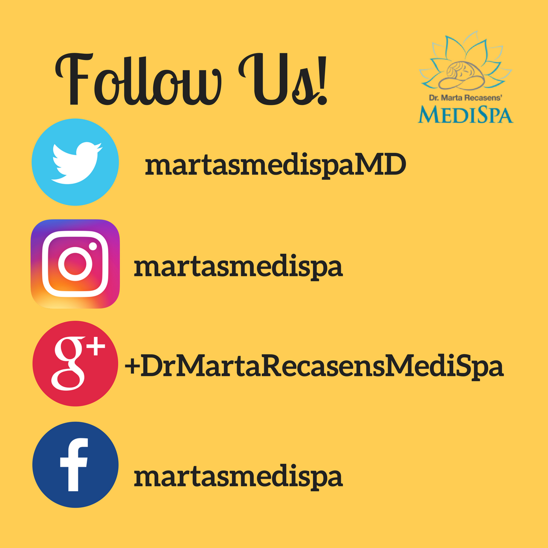 martasmedispaMD's tweet photo. Are you following us? Don't miss out on any specials &amp; promotions, make sure you're following us across all social medias! https://t.co/PbDzVWkKKo