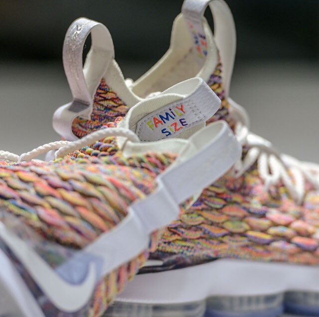 lebron 15 fruity pebbles footlocker