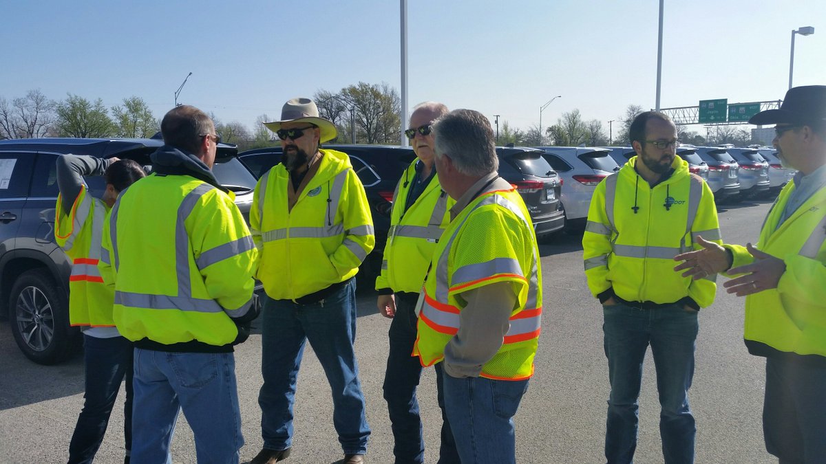 TrpDurant's tweet image. ODOT and OHP held a press conference in Tulsa about Work Zone Safety. In the past five years, 75 people, including four ODOT workers, were killed and at least 1,658 people were injured in 1,308 total collisions in Oklahoma work zones.