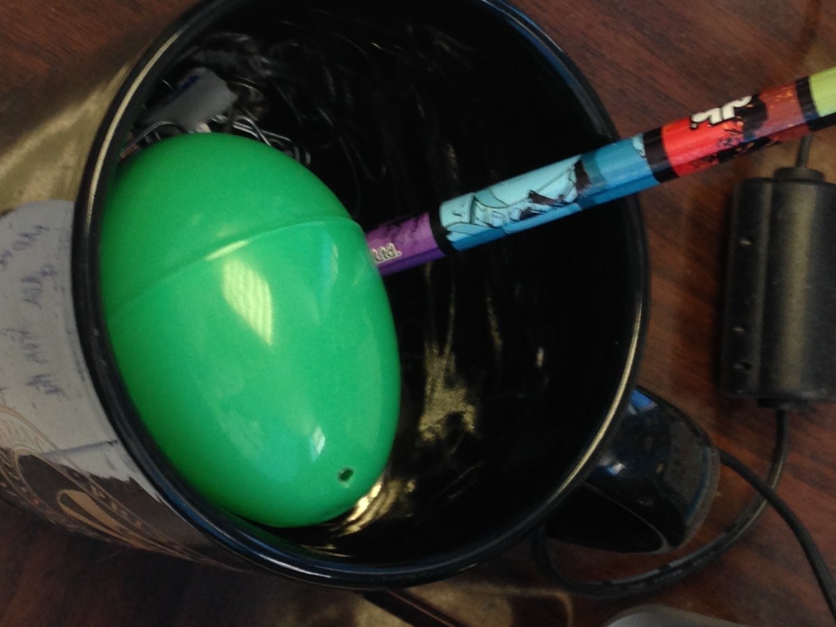 "Egged" by the first grade again... interesting how they knew I wasn't in the main office. Hmmm....<a href="/hez22us/">Heather Egli</a>