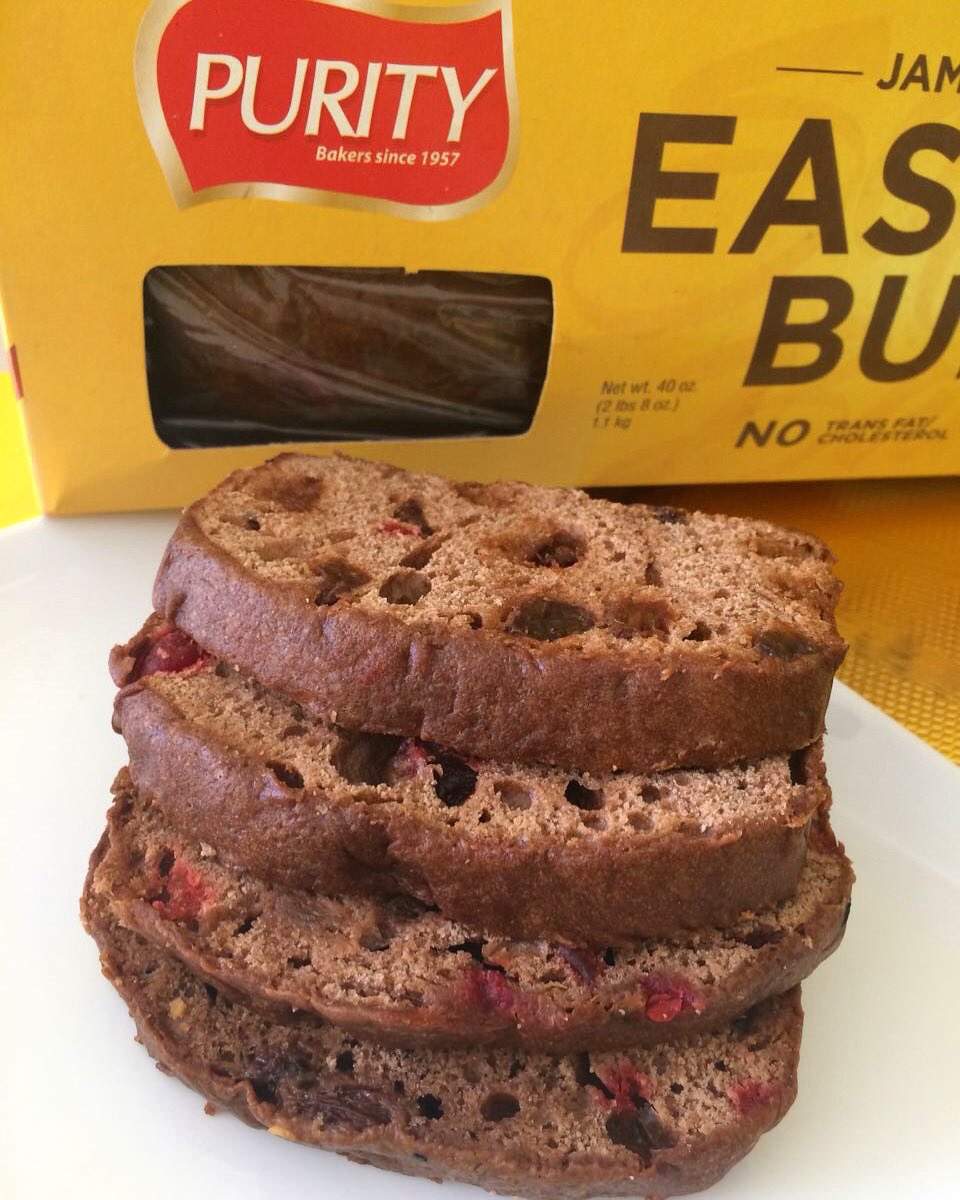 PurityBakeryJam's tweet photo. This is the greatness you deserve to have in your life. Bun worth Giving and Getting. The Best Easter Bun around town. Happy Easter to you! 🐣😁
#jamaicaneasterbun #bunseason #bestbun #wegotthegoodgood https://t.co/QhRk7n11JS