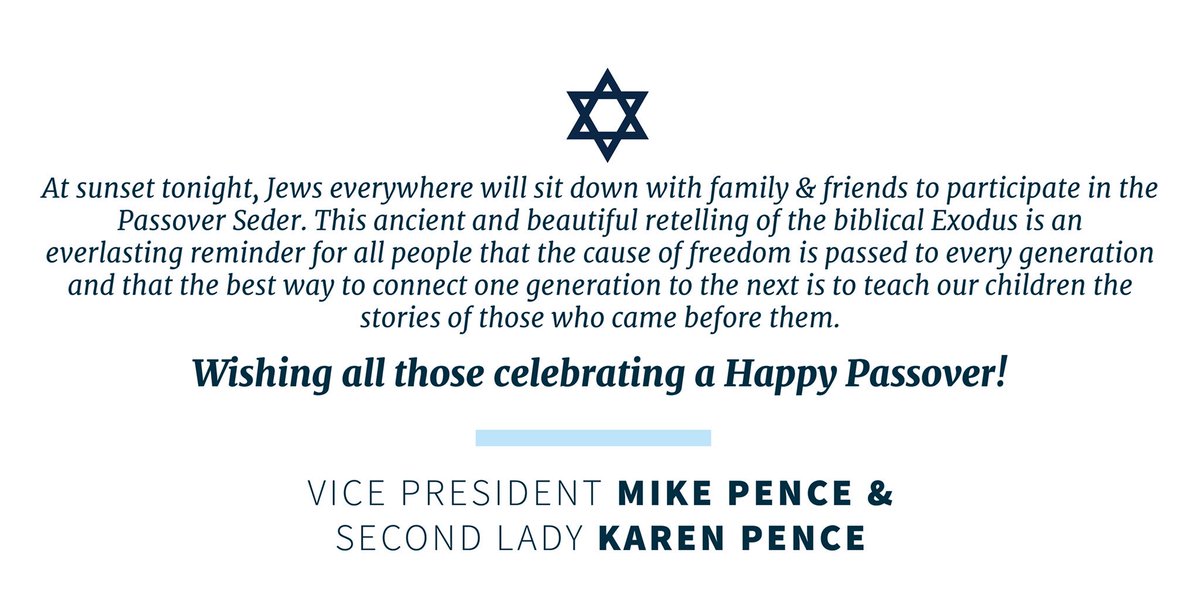 Wishing all those celebrating a Happy Passover!