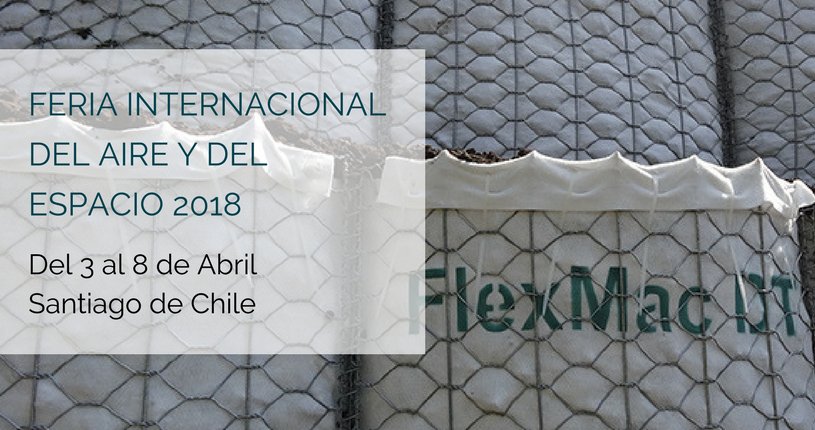 Maccaferri_BR's tweet photo. Del 3 al 8 de abril, estaremos presentes en la Feria Internacional del Aire y del Espacio #FIDAE2018 @FIDAE_OFICIAL en Santiago de Chile. Venga a visitarnos para descubrir más acerca de nuestros productos y soluciones #FlexMac https://t.co/RvOfszmKlf https://t.co/PUb9PVw8vK
