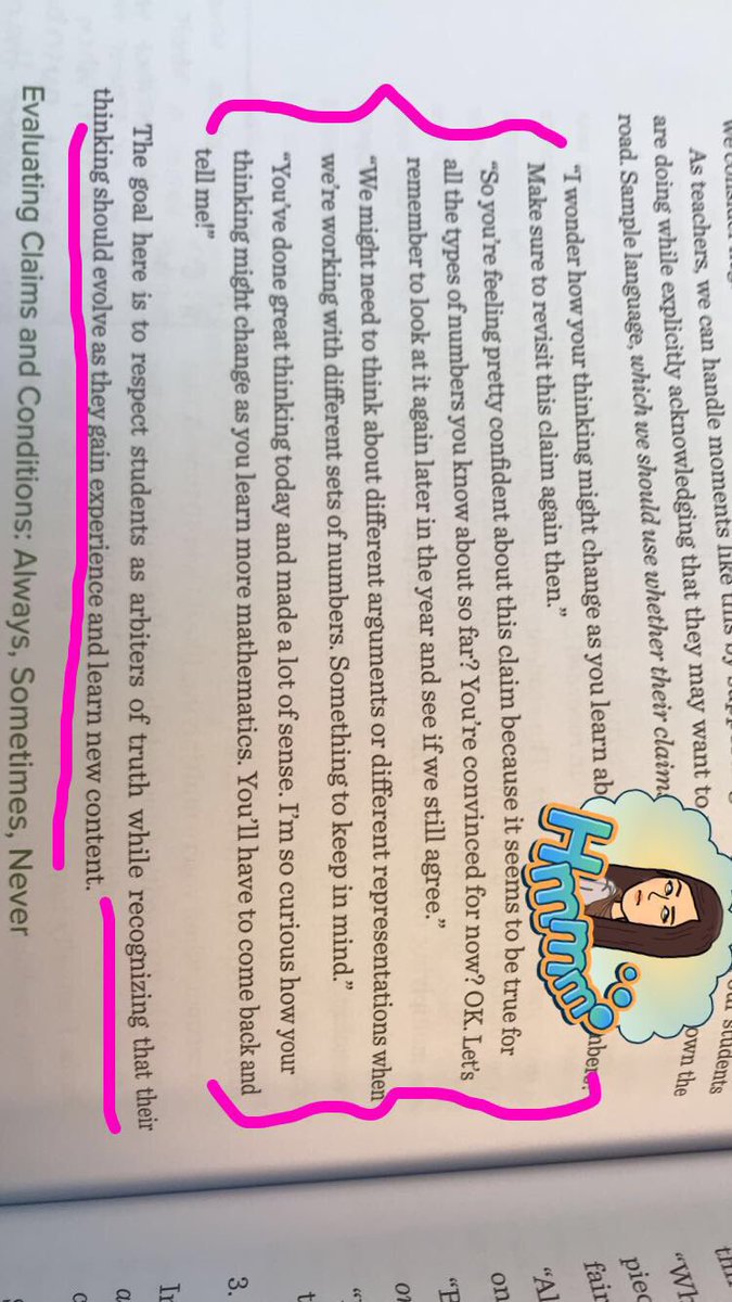 Katherineawalt's tweet photo. To me, leaving the door open for students means helping them understand that they should always keep their mind open to new possibilities. They might think they have the correct answer, but encounter new variables down the road. #EDUC3220 https://t.co/wOHnpszVBy