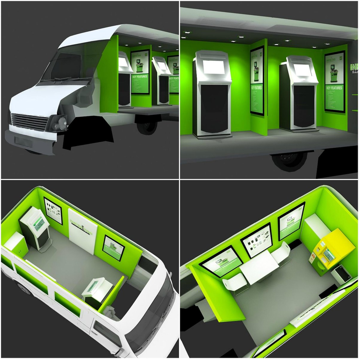 ncr_voyix's tweet image. Our #Partner, Infinitas, introduced unique ways to offer #ATMs to banks in India. Their Mobile ATM Van travels to rural villages that do not have a dedicated ATM site or branch.