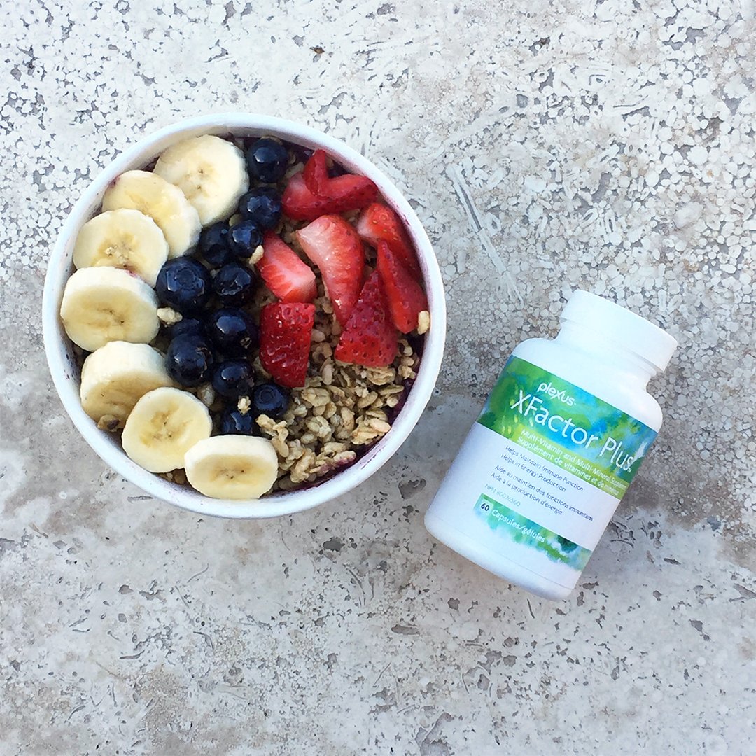 plexusincanada's tweet image. Breakfast and multi’s go together like…well, breakfast bowls and #xfactorplus.😊