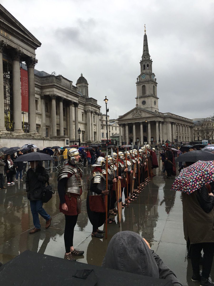 MetTaskforce's tweet image. @MPSWestminster. Well done and  many thanks to #SWTSG for braving the rain at the Trafalgar Sq Good Friday Passion Plays today. This was part of an #OpFractus multiple Taskforce Counter Terrorism deployment today. Working together to keep London safe.