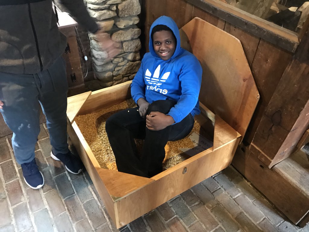 Spent morning of day 3 out at Plymouth. Stop 1 the grist mill