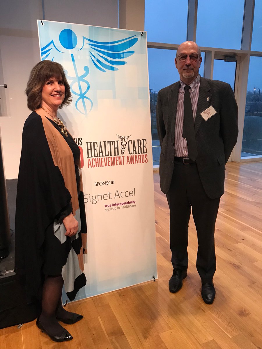 SignetAccel's tweet image. We could not be more proud of our CEO John Raden. Last night, he was awarded the much-deserved title of Executive of the Year from @columbusceomag in its Healthcare Achievement Awards. 
#columbusceo #ceohealth