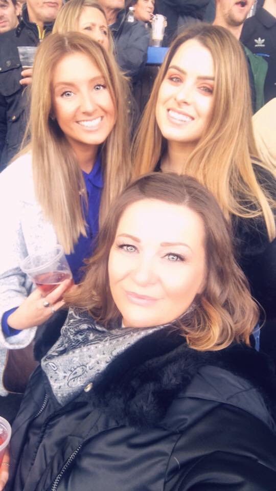 Derby day @wolvesrl with my ladies @FashionGoToGal @Laura_Skitt 🏈🏈🏈 https://t.co/z07m5kg2rJ