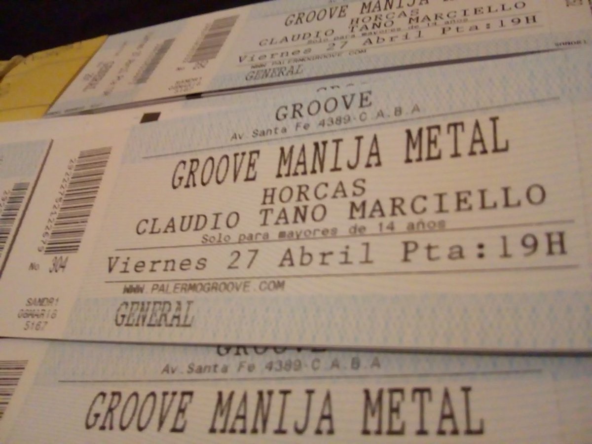manijacosmica's tweet image. 💀 Viernes 27 de Abril, 21 hs, #GrooveManijaMetal, el festival que reúne diferentes escuelas del Heavy y Rock Pesado argentino, presenta su 1er Capítulo con @horcasoficial @CTanoMarciello @AvernalOficial @AGAINSTok @NoGuerra @Transmutar_of en @PalermoGroove 💀