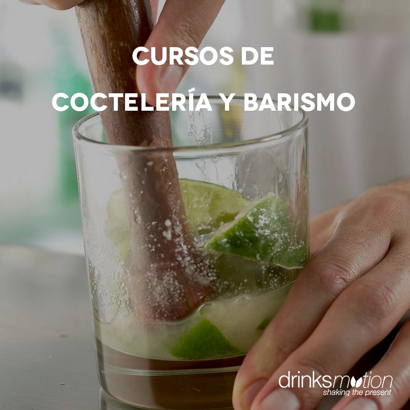 Drinksmotion's tweet photo. Ofrece cursos de #coctelería y #barismo en tu local y ¡gana un dinero extra aprovechando al máximo tus espacios! ¿Quieres descubrir todas las ventajas de ser Drinksmotion Embassy? Infórmate en: https://t.co/uivDvlQQrb #DMEmbassy #EmbajadaDM https://t.co/19gErNgCoS