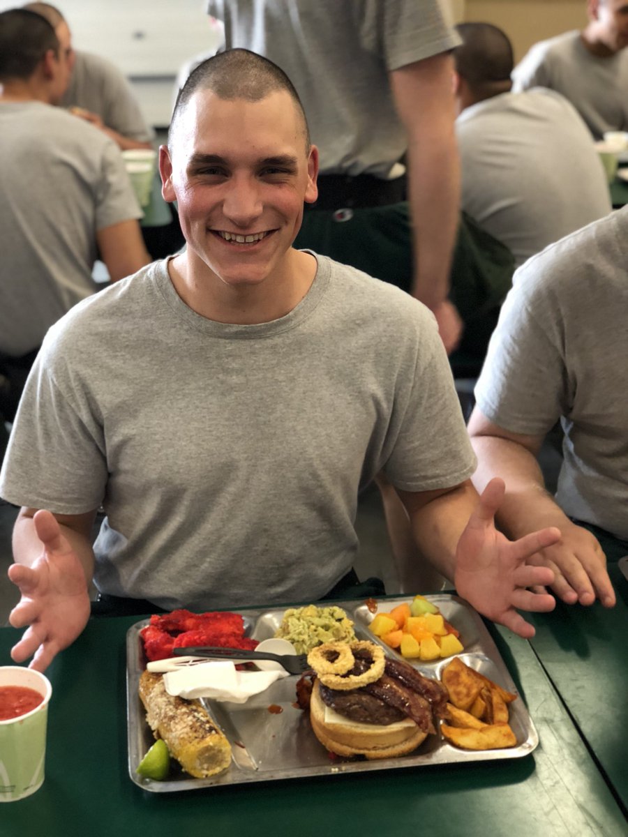 ongycp's tweet image. #OYCP cadets celebrated a major milestone today...the 1/2 way point! These cadets have worked so hard for 11 weeks and are ready to crush more goals! The celebration included an amazing meal, provided by OYCP student government! @NGYFoundation #halfwayparty