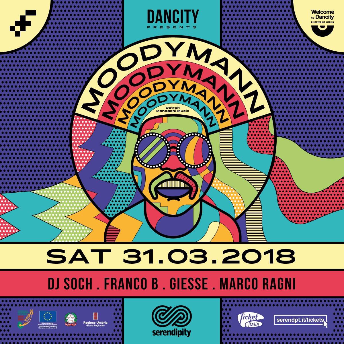 Dancity Festival Dancity Presents Moodymann At Serendipityclub 31 03 18 Moodymann313 Blackmahogani Serendptfoligno
