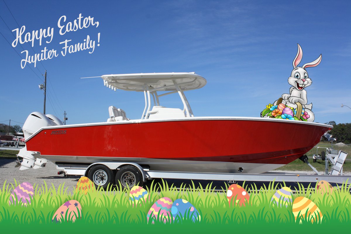 JupiterMarine's tweet photo. It is #FactoryTourFriday again! Schedule a visit to HOP aboard a Jupiter today!! 😉🐰
As always, we hope our #JupiterFamily has a fun and safe holiday weekend!
#JupiterMarine #Jupiter30 #BunnyOnABoat #BoatLife #SeeYouOnTheWater #YamahaOutboards #Explore #OffShore #JupiterBoats https://t.co/6f0Bz8LSHk
