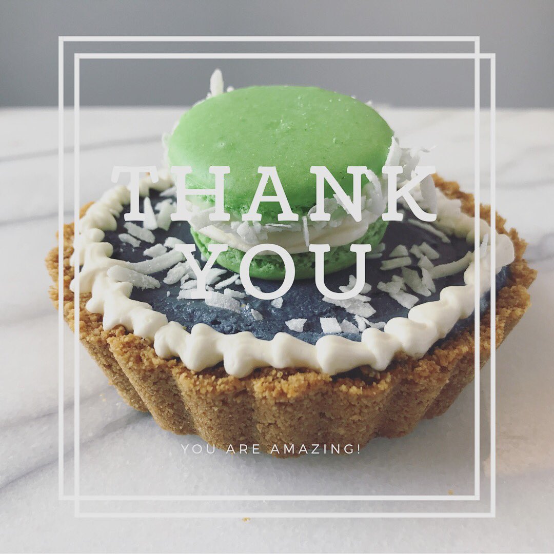 Thank you, friends! We are at about 40% of our crowdfunding goal and we are grateful for the love and support! There is still time to purchase your rewards! Link in Bio. PS. Yes that is a charcoal Buko (coconut) ice cream pie with a Buko Pandan macaron #imsayin #yegfood