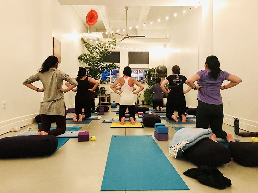 We'll be open with our usual schedule this holiday weekend. There's a little bit for everyone. Happy Easter and Happy Passover!

Saturday 8:30am StrongFlow
Saturday 10:30am Toddler Yoga
Saturday 11:45am GentleCoreRestore
Sunday 10am Flow
Sunday 11:45am Pre/postnatal
