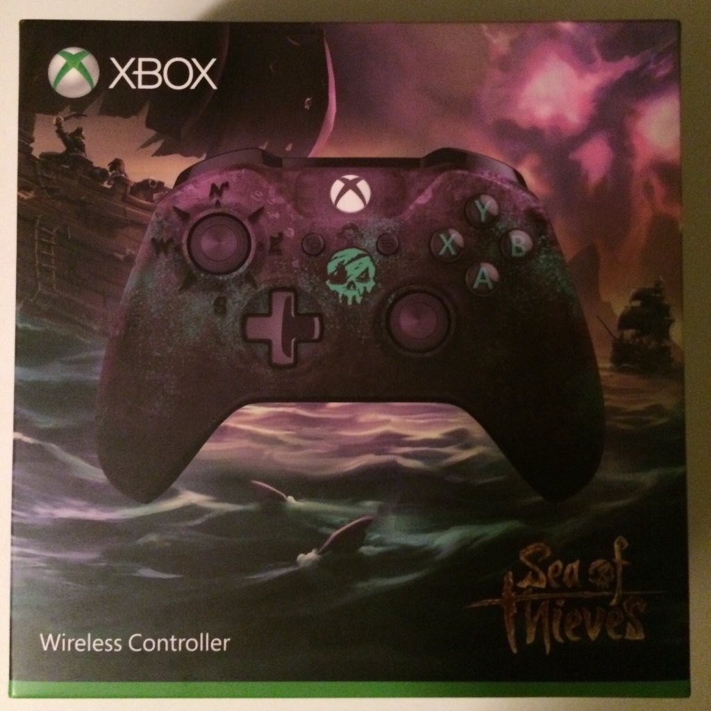 FurdaBoyzGaming's tweet photo. Finally got my hands on this bad boy #SeaofThieves #Gamer #Furda #Xbox https://t.co/xGFPUODlNQ