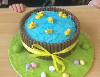 WembleyKingdown's tweet photo. A few of the highly impressive cakes on offer during #TeamWembley annual Bake Sale for #TheWembleyGames https://t.co/9oOJSmamK1