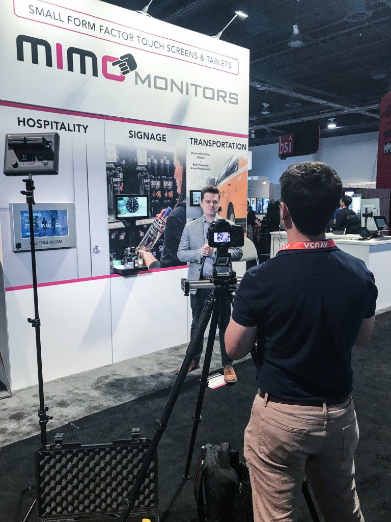 WatchBevTV's tweet photo. That’s a wrap! Thanks to our friends @mimomonitors for having us. Thank you @digitalsignageexpo for another incredible conference. Can’t wait until next year! #digitasignage #Sellr #sellbetterwithsellr #DSE2018 #BevTV https://t.co/BW4YnYRpV7