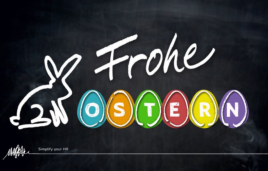 Personalwolke's tweet photo. Das Workflow Team wünscht frohe Ostern! #simplifyYourHR #bestTeam https://t.co/huHkHmyI0f