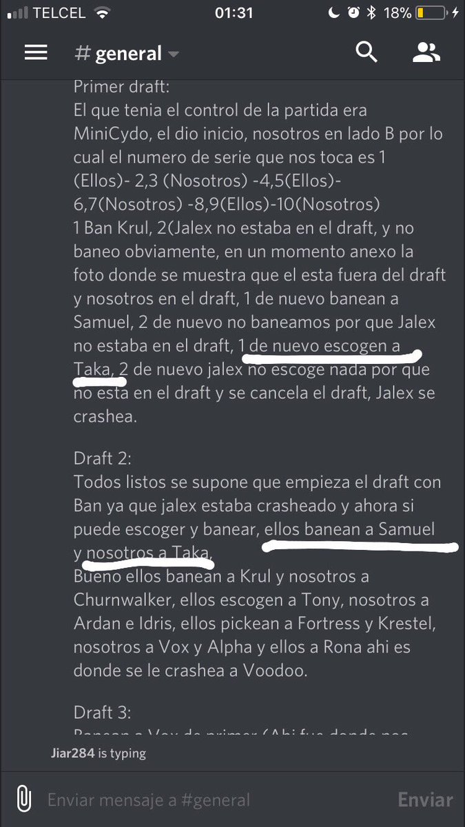 7Darrilk's tweet photo. Comunicado por parte del equipo de Vainglory de @LotosAzules https://t.co/IVxeNkkyJ4
