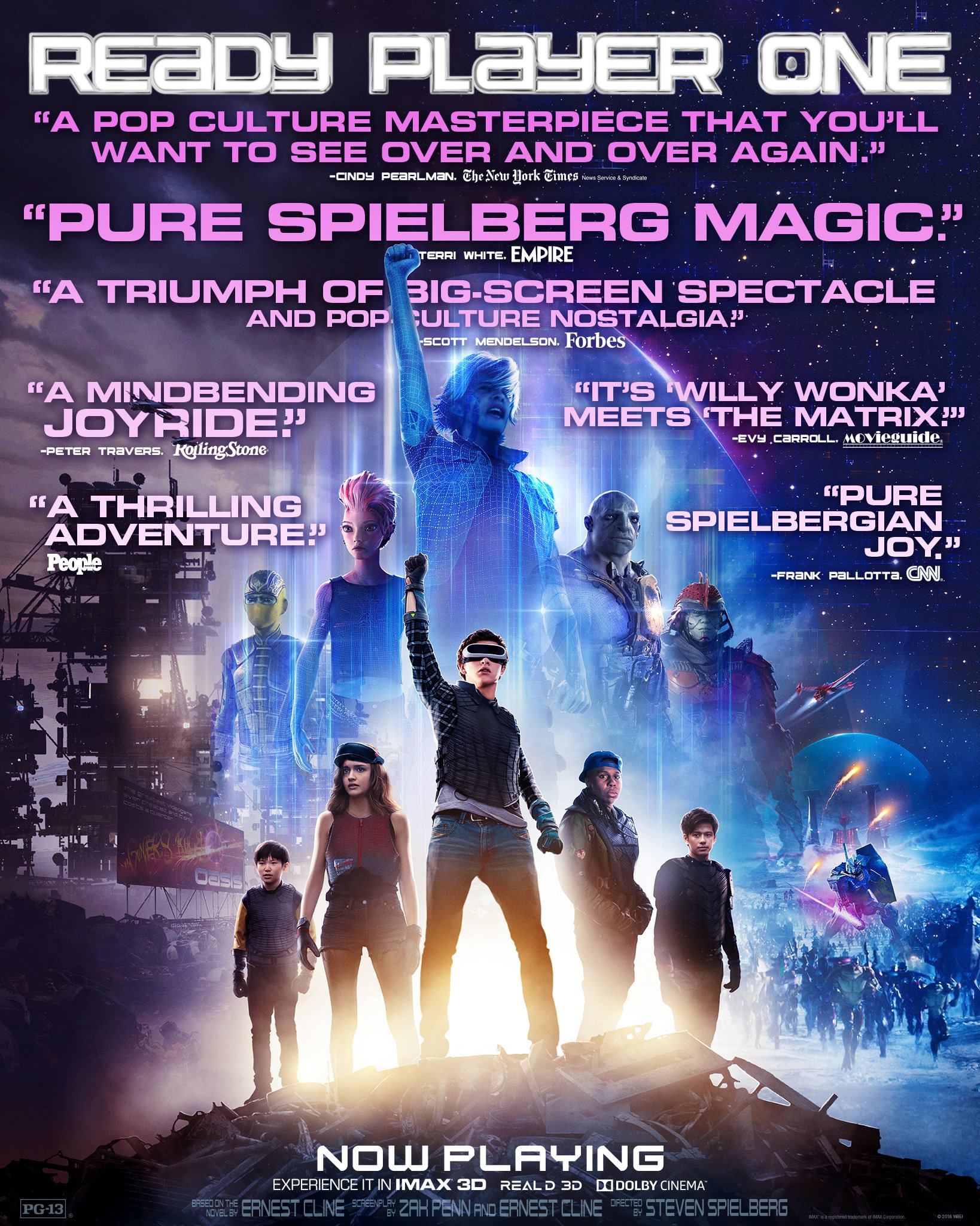 Amazing New Ready Player One Posters Take On The Matrix, Back To