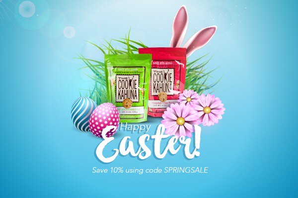 Go down the savings rabbit hole Save 10% with code SPRINGSALE Ends 4/2/18 at midnight PST. #special #sale #springsale #discount #cookies