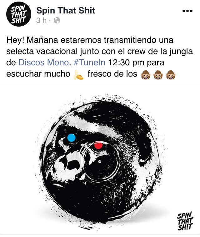 HeySpinThatShit's tweet image. Mañana en la jungla de @DiscosMono 🙊🍌 #heyspinthatshit