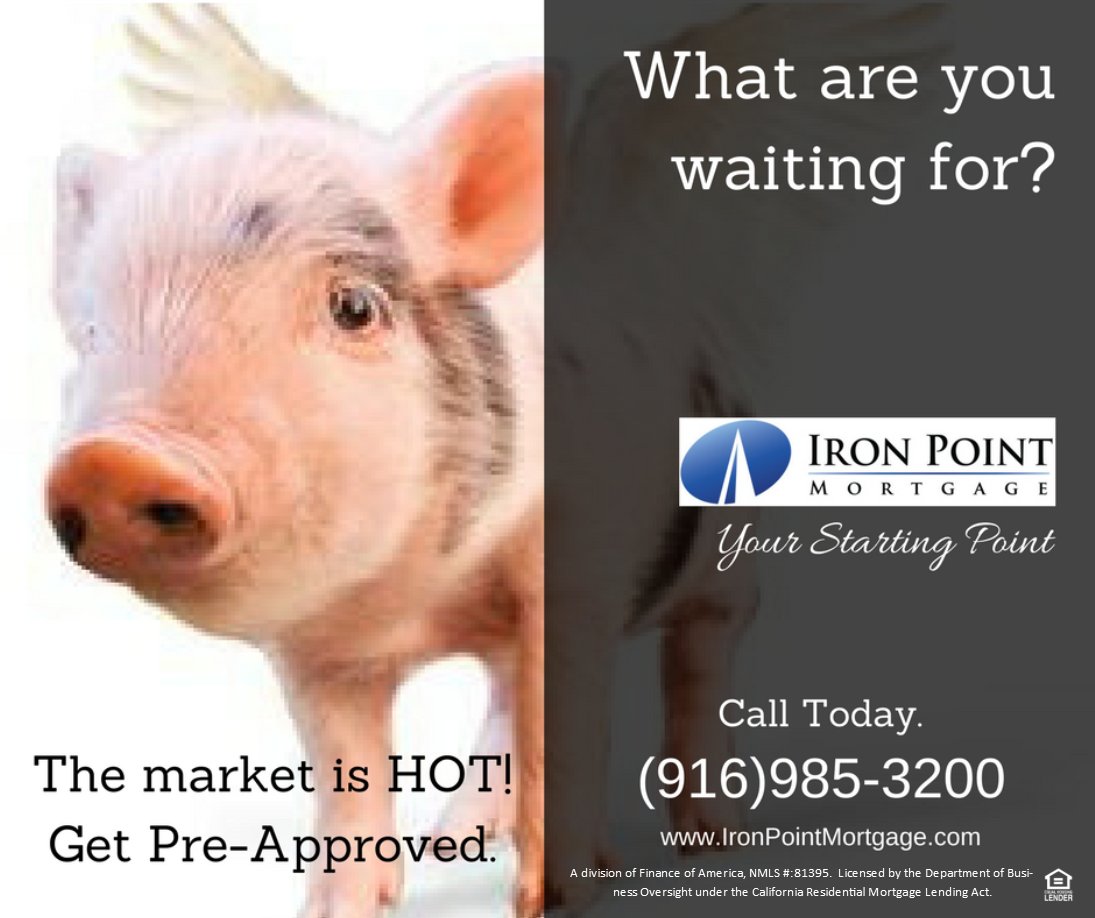 ipm_mark's tweet image. Don't wait until pigs fly... Get pre-approved today! Give us a call today so we can get the process started for you, we're always happy to help.