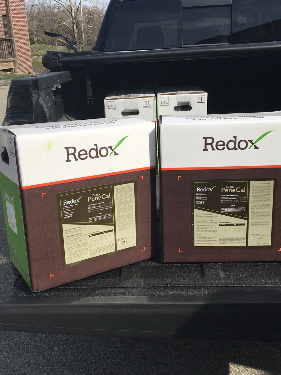 With all this rain no better option then Redox PeneCal. Getting surface water off for happy golfers and keeping turf firm.  Proven winner!!  #whowantsome. <a href="/redoxturf/">Redox Turf</a> <a href="/TenBargeSeed/">Growdammit!</a>
