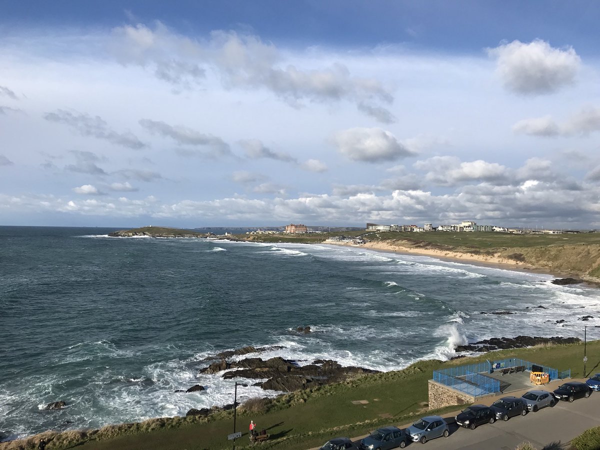 Cptwilko's tweet photo. Chilling at #Fistralbeachhotel @FistralBeachH #MyRoomView #cornwall via @CornwallLifeMag https://t.co/E6WYoM54fr