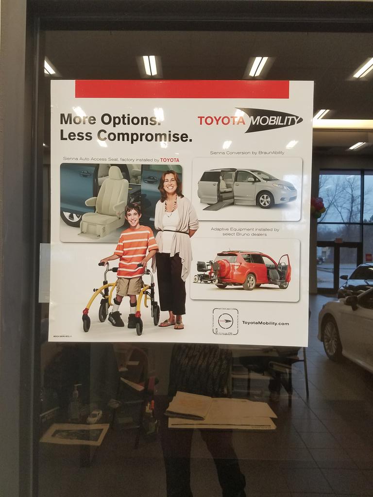 Thank you <a href="/Toyota/">Toyota USA</a> for breaking down barriers for families with disabilities! #toyotamobility #breakingdownbarriers