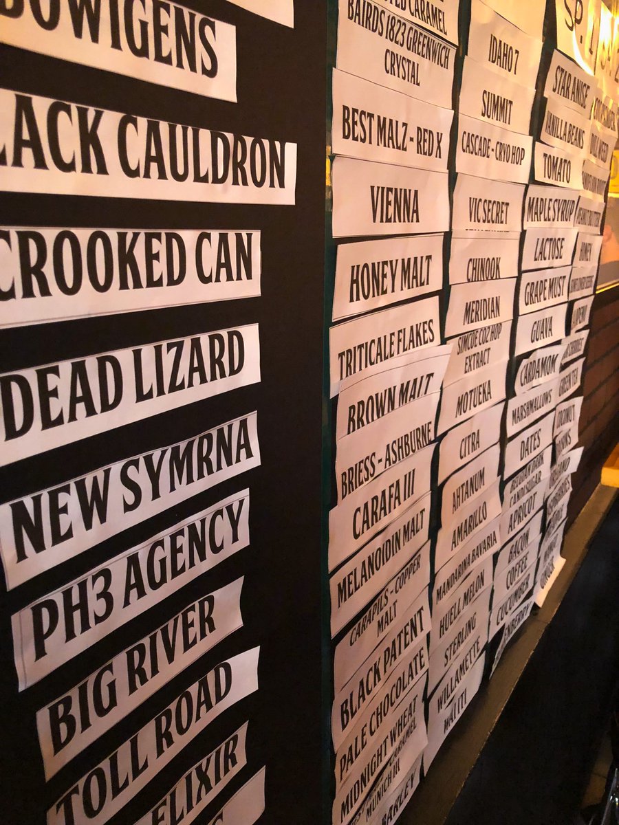 Our ingredients are in for the <a href="/CFLTopBrewer/">Top Brewer Beer Festival</a> Fest: 
1. Briess Ashburne Malt
2. Motueka Hops
3. Cardamom
4. Sour Cherries
#AgencyPlusBrewery #CflTopBrewer