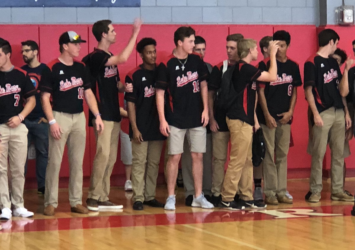 Representing all of our talented athletes with one final Ramnation pep rally. <a href="/LakeMarySball/">LMHS Softball</a> <a href="/LMRamsBaseball/">Lake Mary Baseball</a> <a href="/lakemarycheer/">Lake Mary Cheer</a> <a href="/lmhoops/">Pearsall Lady Mavericks basketball Team!</a> <a href="/LakeMarionettes/">Lake Marionettes</a> <a href="/lmhsxc/">LMHS Track & XC</a> <a href="/LMRamsFootball/">Lake Mary Football</a> <a href="/lmhsboosters/">Lake Mary Athletic Boosters</a>