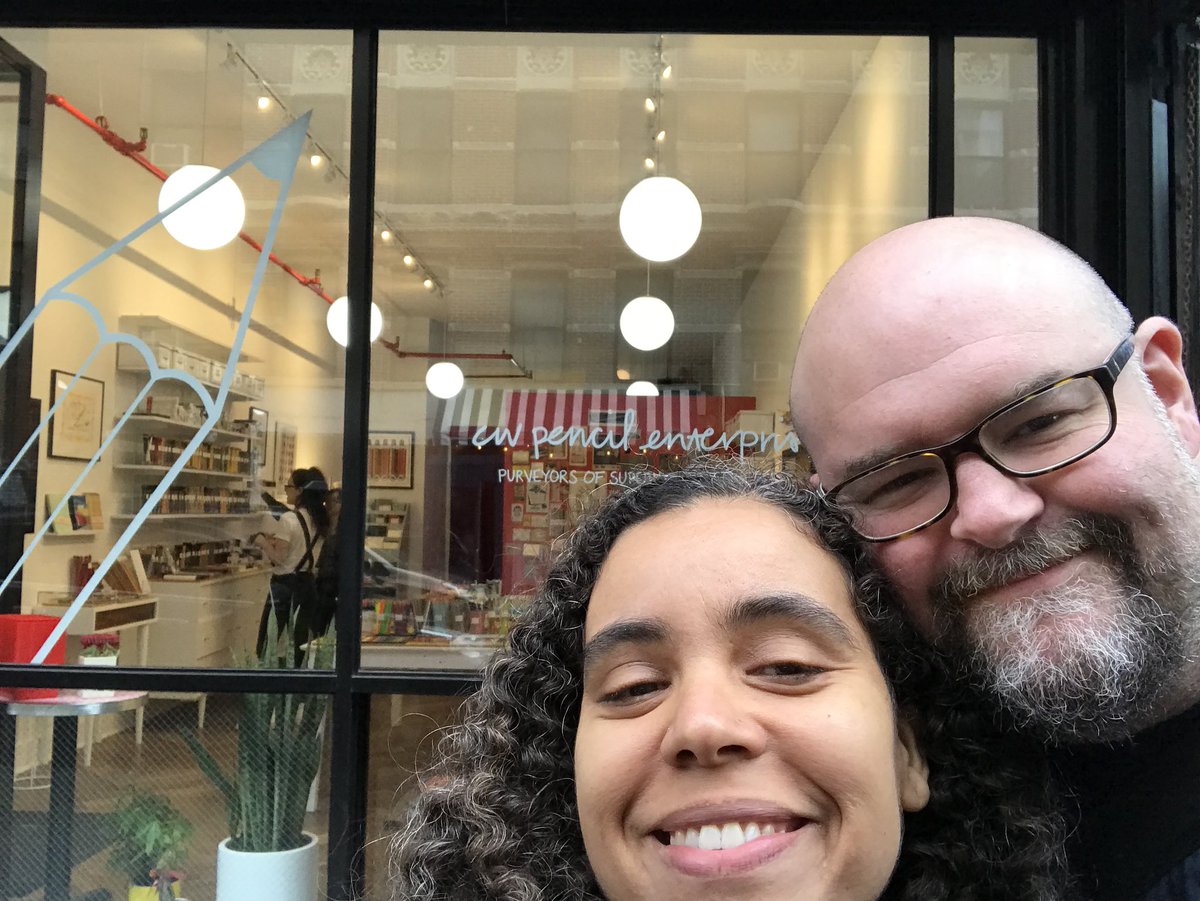chrisalanjones's tweet photo. @Letkemann and I stopped by @cwpencils for National Pencil Day and picked up some graphite goodies!
.
.
#nationalpencilday #cwpe #cwpencilenterprise #lowereastside #manhattan #newyork #newyorkcity https://t.co/xCjoBZZfNi