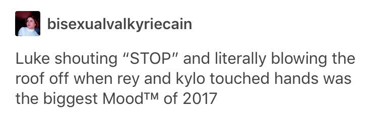 56. luke skywalker is the most powerful reylo anti