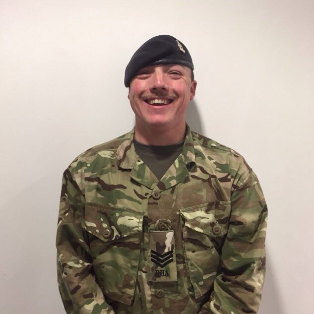 Sergeant Davies of the Royal Horse Artillery.