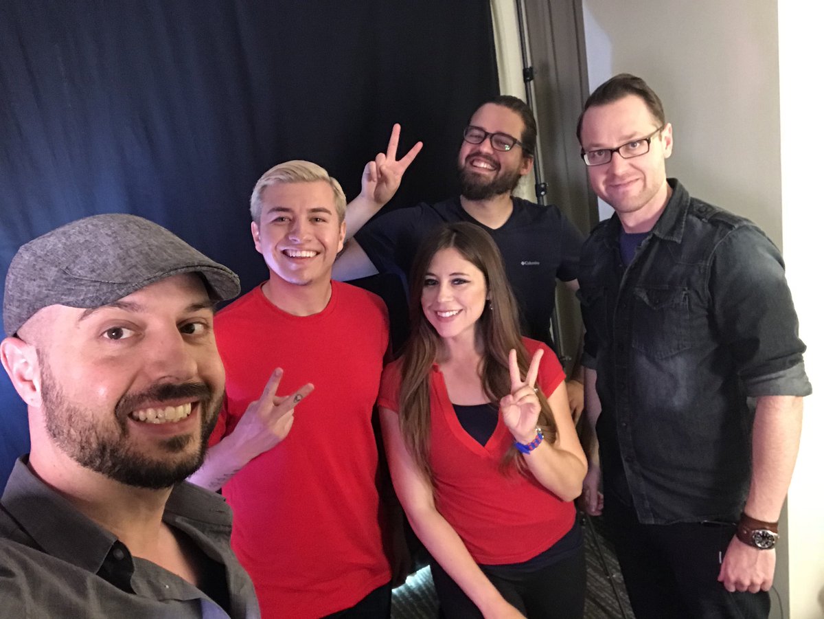 kylejselby's tweet photo. Had a blast filming #DecryptingKrypton today. Thanks for having me, @Matt_Hiscox ! https://t.co/7nmHO4gWuS