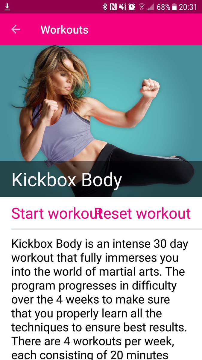 Robin_K_68's tweet photo. Finally @JillianMichaels is gonna kick my @$$! Can't wait to punch something!! #kickmejillian https://t.co/eSPHHQtVLF