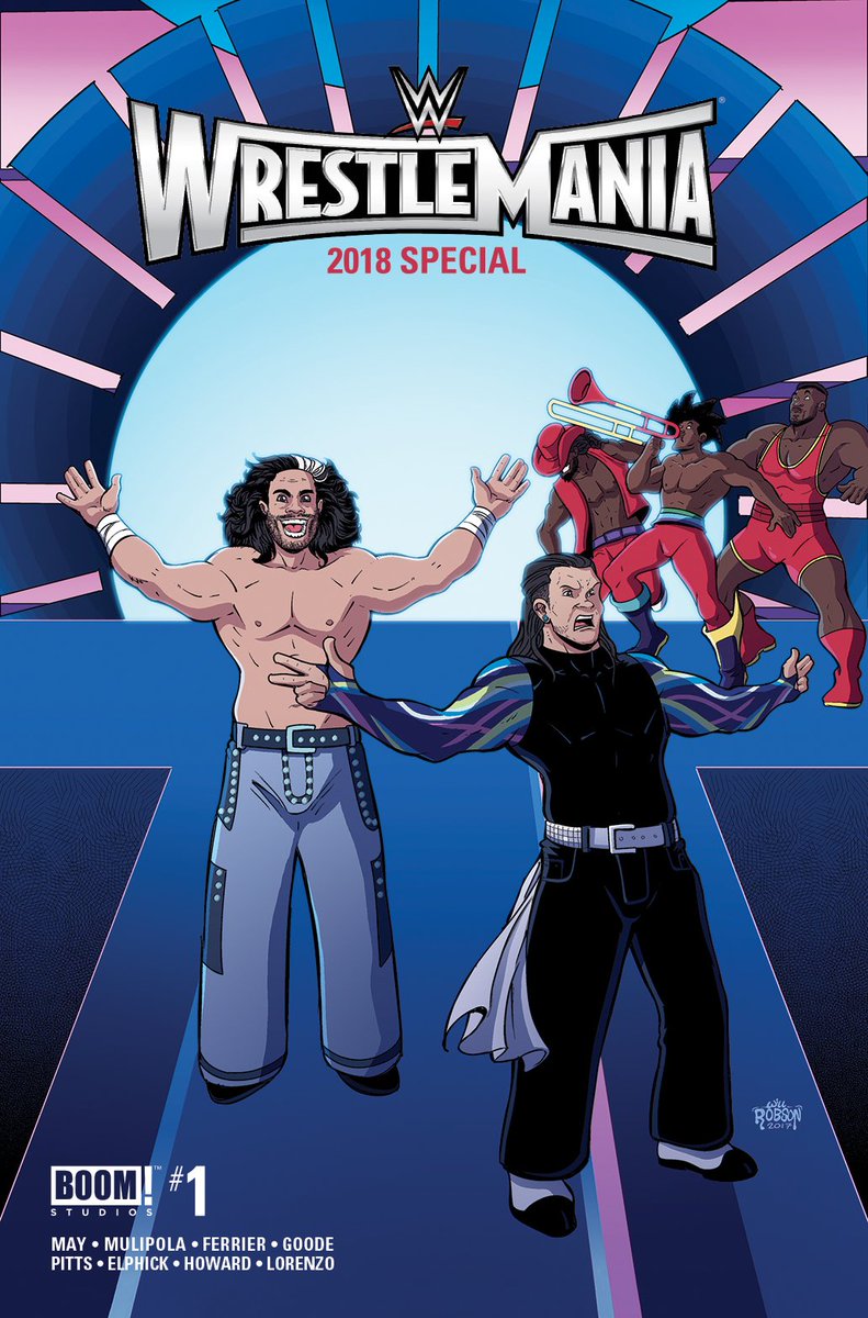 ComicCrusaders's tweet photo. #PREVIEW: @WWE: #Wrestlemania 2018 Special @boomstudios @ryanwriter @TiniHoward @kendallgoode @RodrigoLorenzoL #JulianMay #comics https://t.co/uGdAiDqIlN https://t.co/2xDNL3RyYR