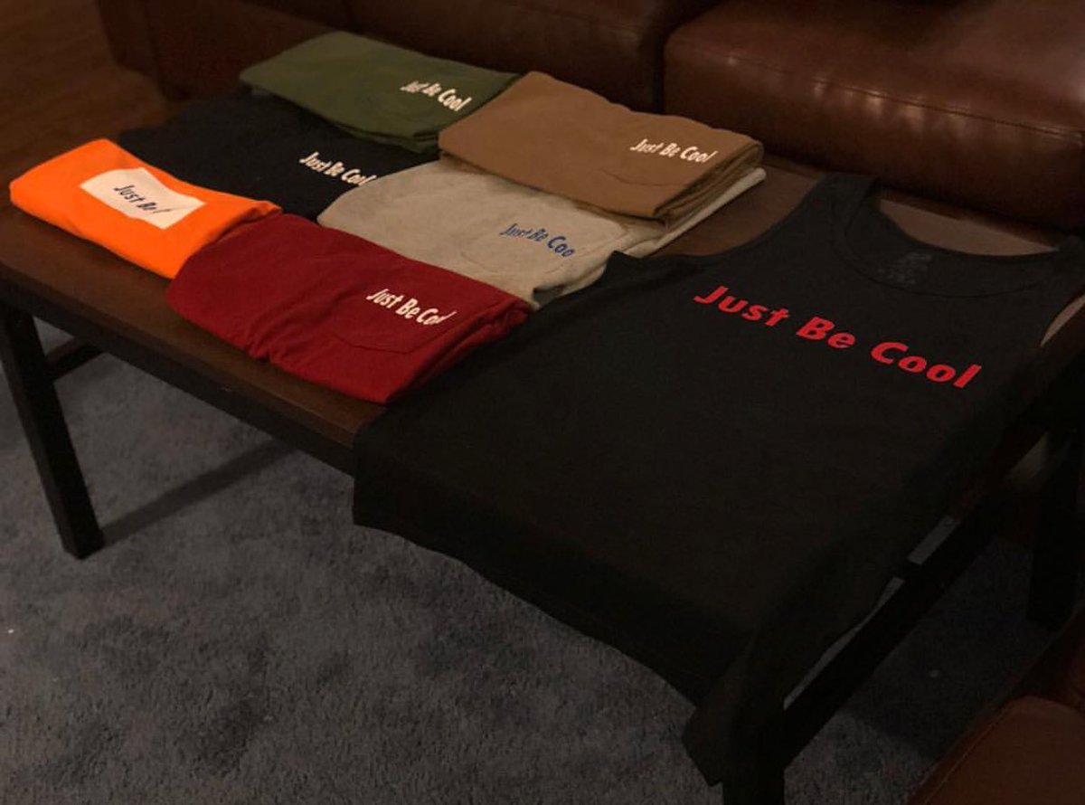 Pocket Tees and Tanks are in. Get yours while supplies last #justbecool